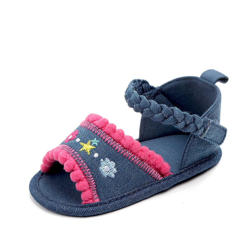 Denim Cotton Stylish Baby Shoes 4 - Minitaq baby kids clothes dress