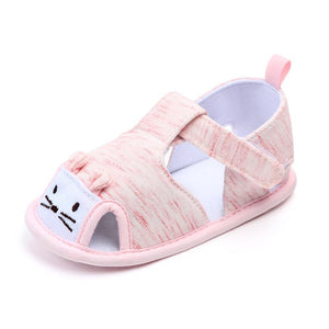 Cute Cartoon Pink Color Baby Shoes 3 - Minitaq baby kids clothes dress