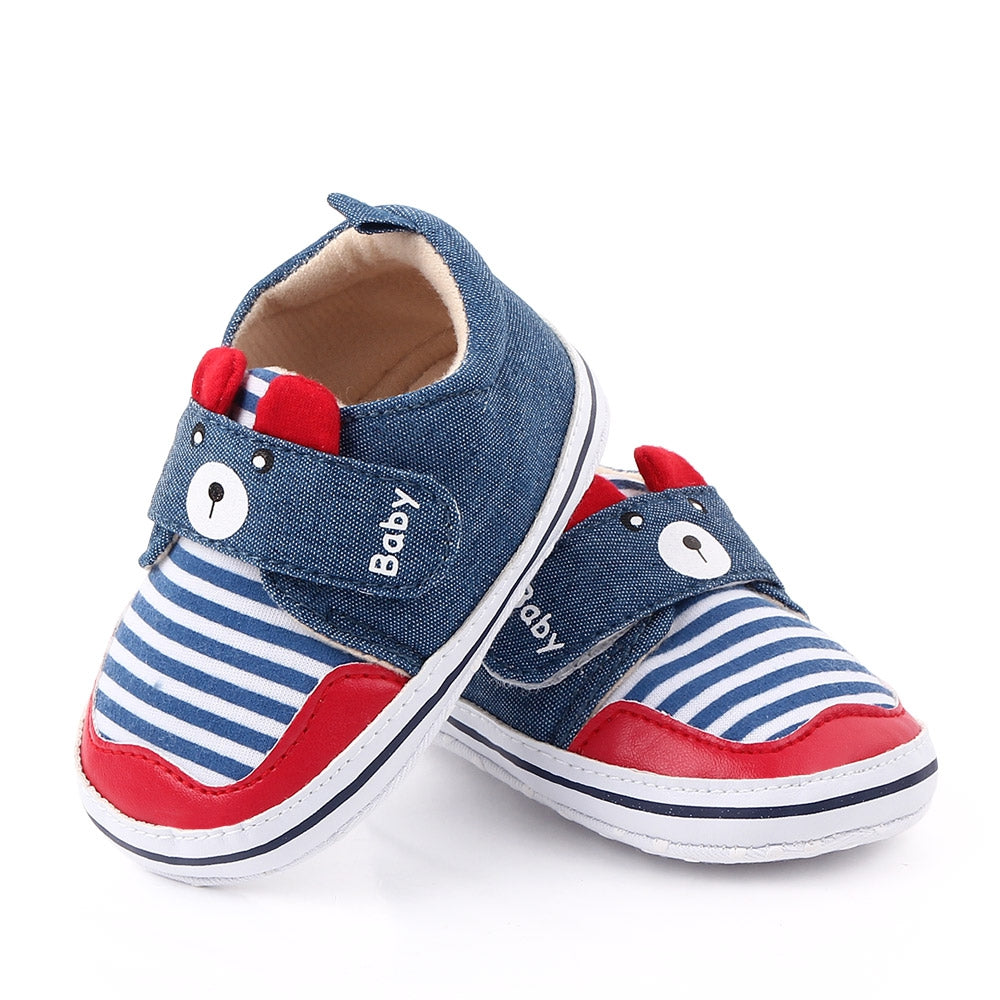 Cute Blue Bear Casual Baby Shoes 2 - Minitaq baby kids clothes dress