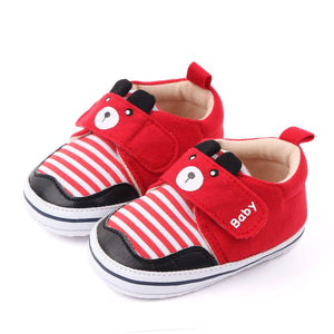 Cute Bear Casual Red Baby Shoes 1 - Minitaq baby kids clothes dress