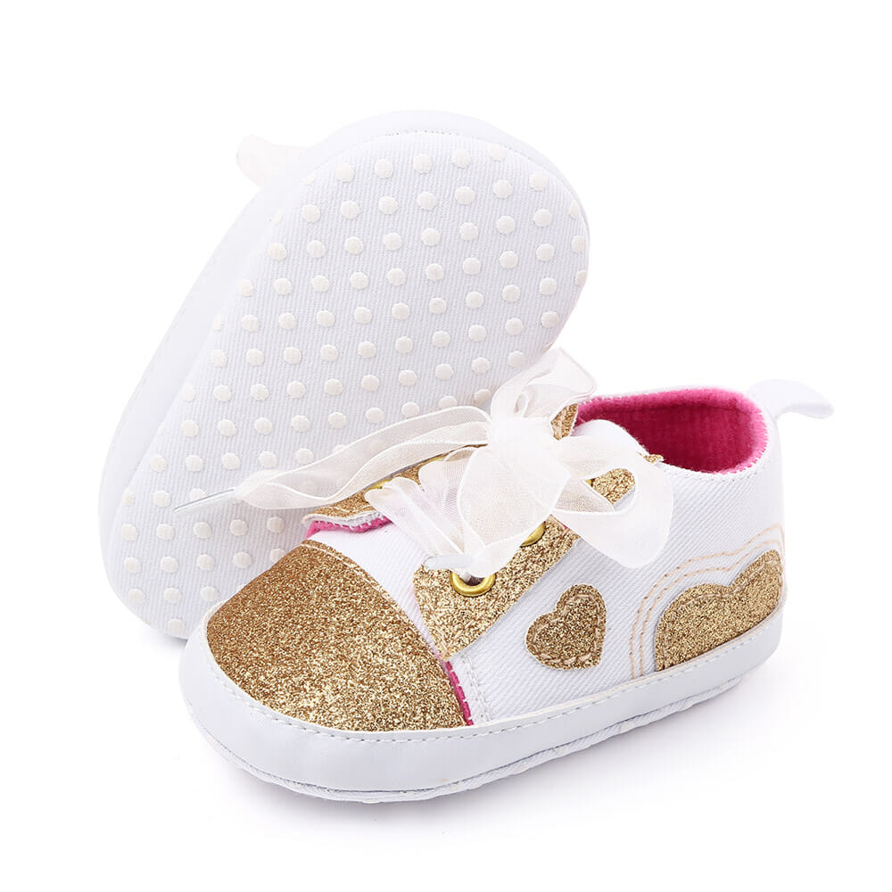 Gold Bling Casual Style Baby Shoes 3 - Minitaq baby kids clothes dress