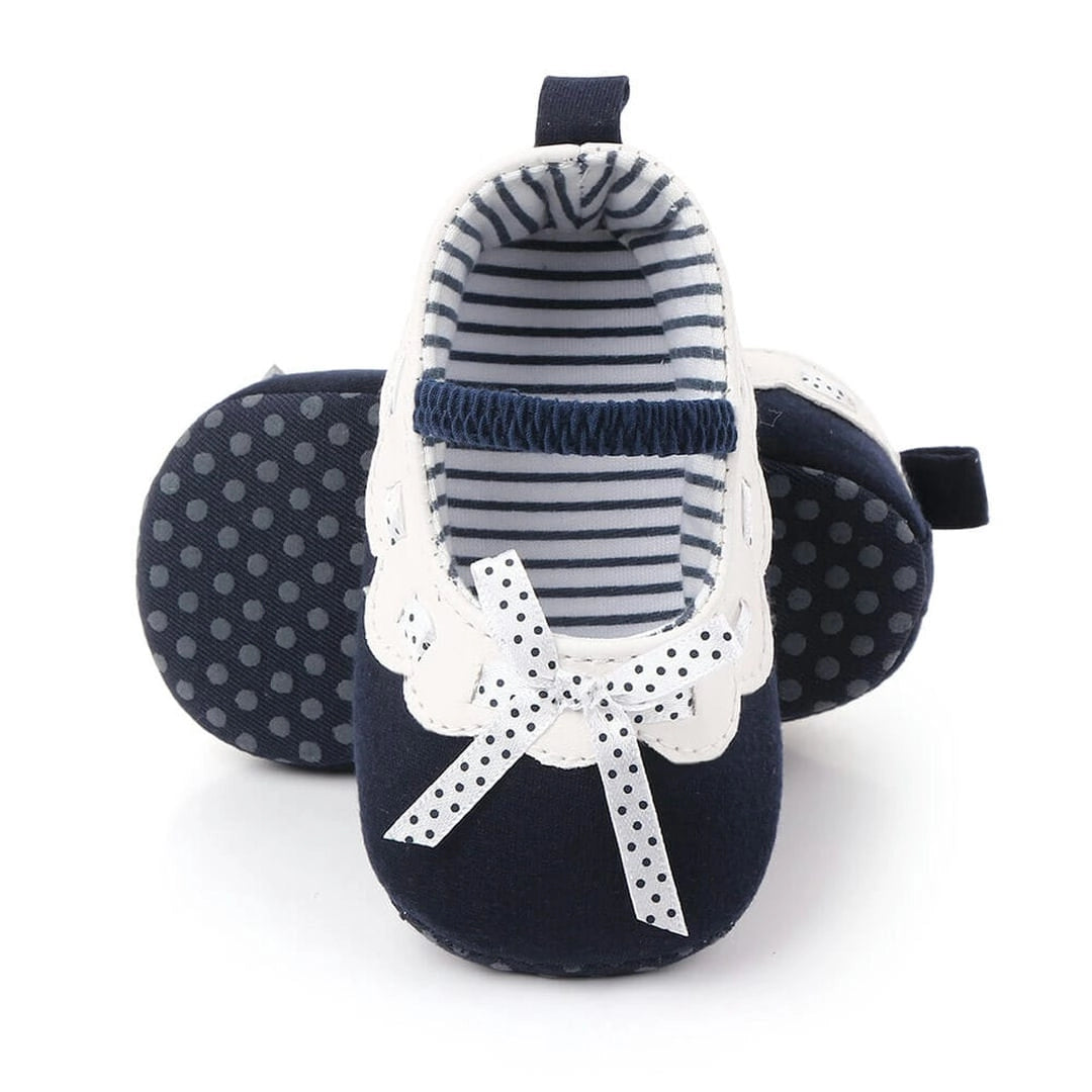 Fancy Bow Knot Laced Casual Baby Shoes 3 - Minitaq baby kids clothes dress