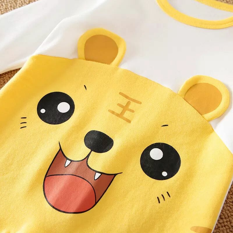 Cute Happy Tiger Baby Romper 3 - Minitaq baby kids clothes dress