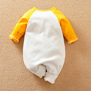 Elephant Relaxing Yellow Baby Romper 4 - Minitaq baby kids clothes dress