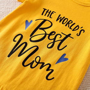 Best Mom Yellow Baby Romper 3 - Minitaq baby kids clothes dress