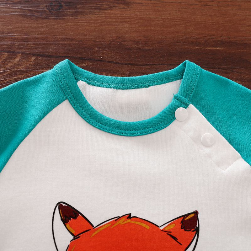 Cute Little Fox Baby Romper 3 - Minitaq baby kids clothes dress