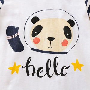 Hello Space Panda Casual Baby Romper 6 - Minitaq baby kids clothes dress