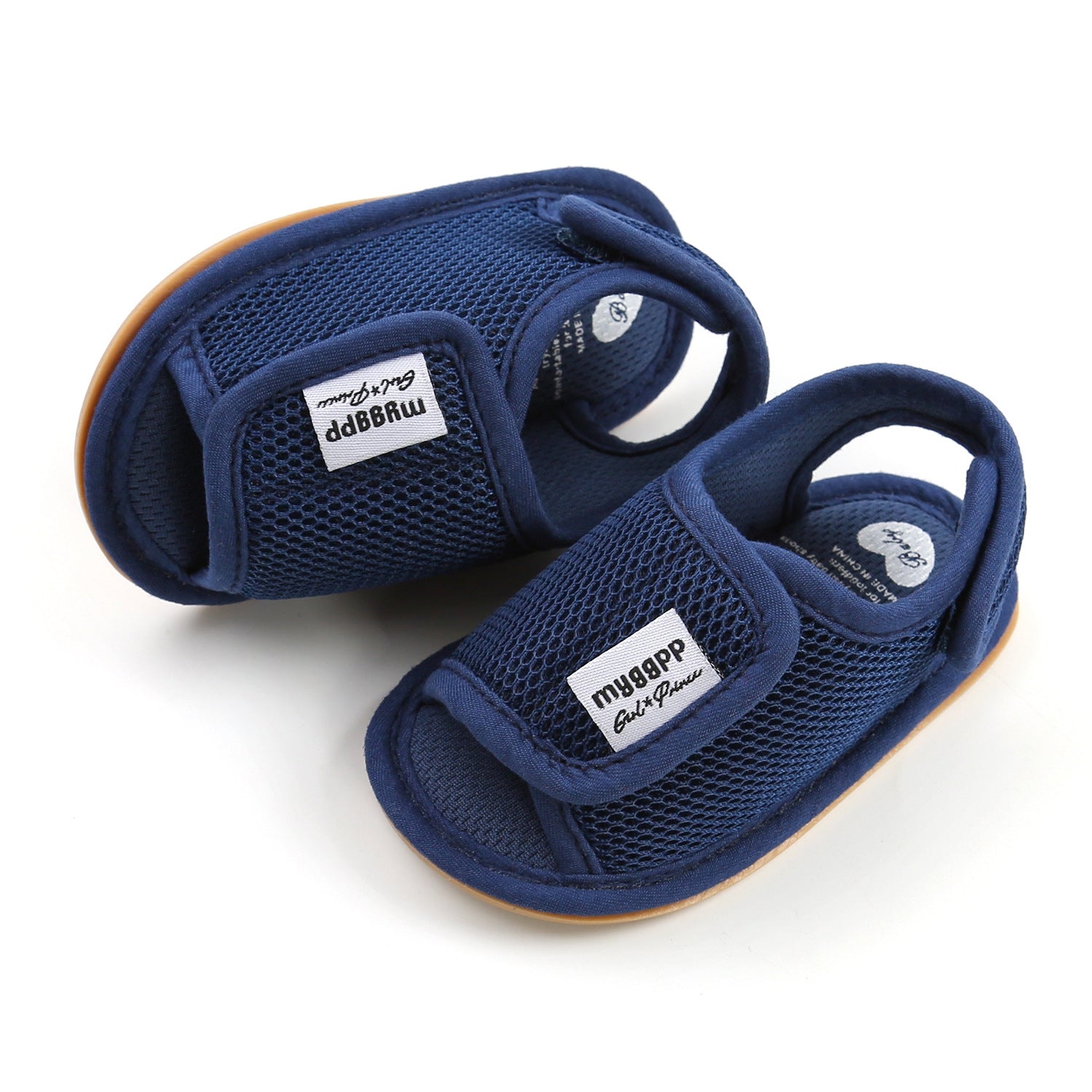 Soft Blue Breathable Mesh Baby Sandal Shoes 3 - Minitaq baby kids clothes dress