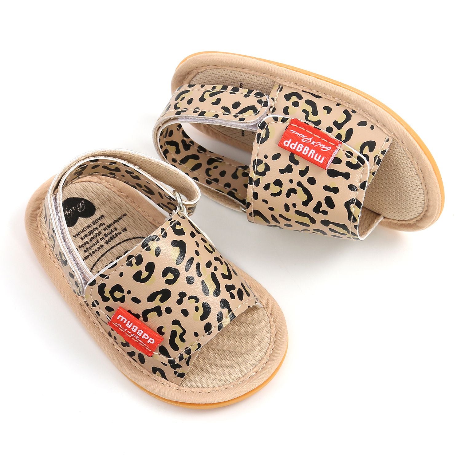 Leopard Design Baby Summer Sandals 3 - Minitaq baby kids clothes dress