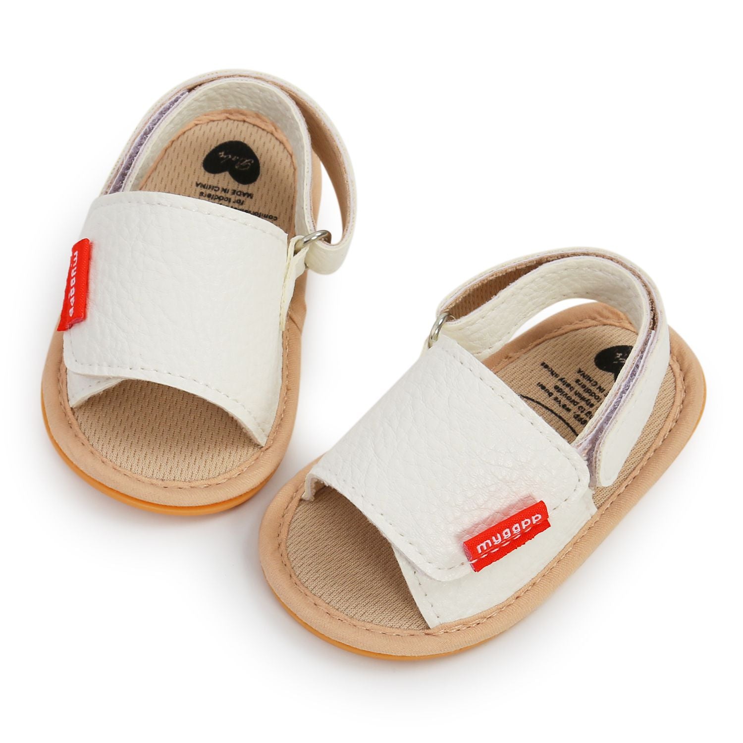 Soft White Leather Summer Baby Sandals 3 - Minitaq baby kids clothes dress