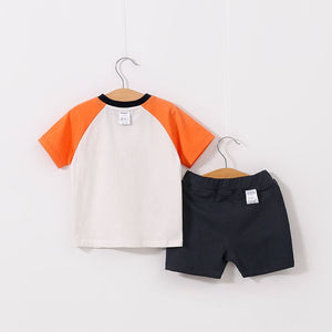 Dino Shirt And Shorts 2pc Baby Set 5 - Minitaq baby kids clothes dress