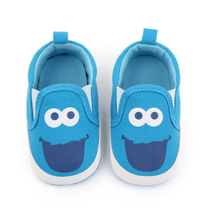 Casual Blue Cartoon Slip-On Baby Shoes 3 - Minitaq baby kids clothes dress