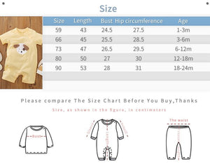 Soft Animal Summer Half Sleeve Cotton Romper 7 - Minitaq baby kids clothes dress