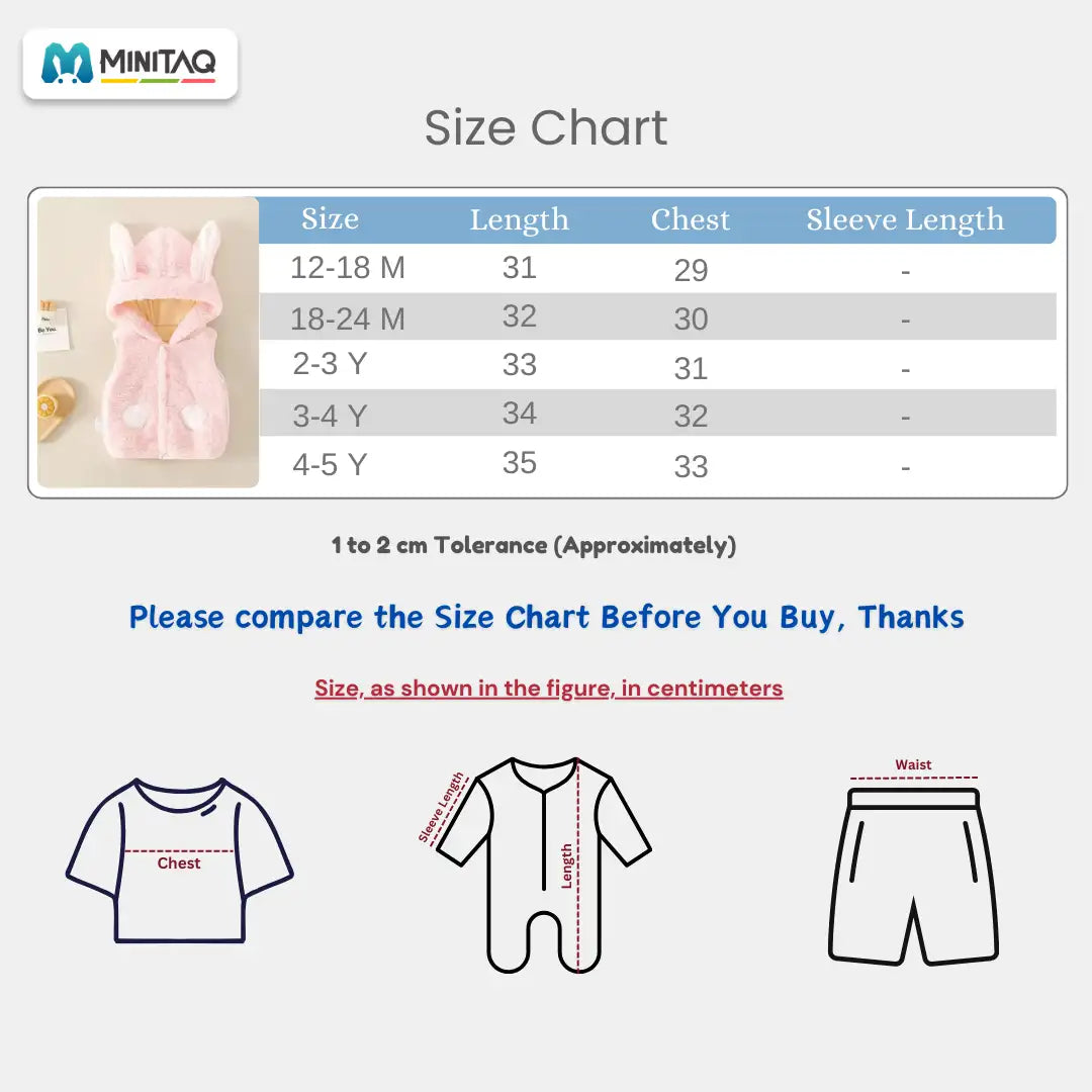 Cute Pink Sleeveless Baby Jacket 39 - Minitaq baby kids clothes dress