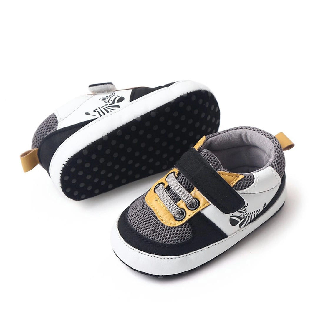 Modern Zebra Style with Breathable Mesh Baby Sneakers 3 - Minitaq baby kids clothes dress