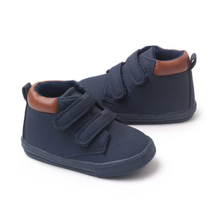 Casual Dark Blue with Velcro Straps Baby Shoes 3 - Minitaq baby kids clothes dress