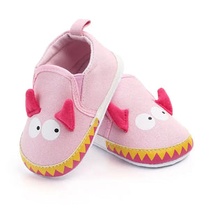 Cartoon Design Pink Baby Slip-On Shoes 3 - Minitaq baby kids clothes dress