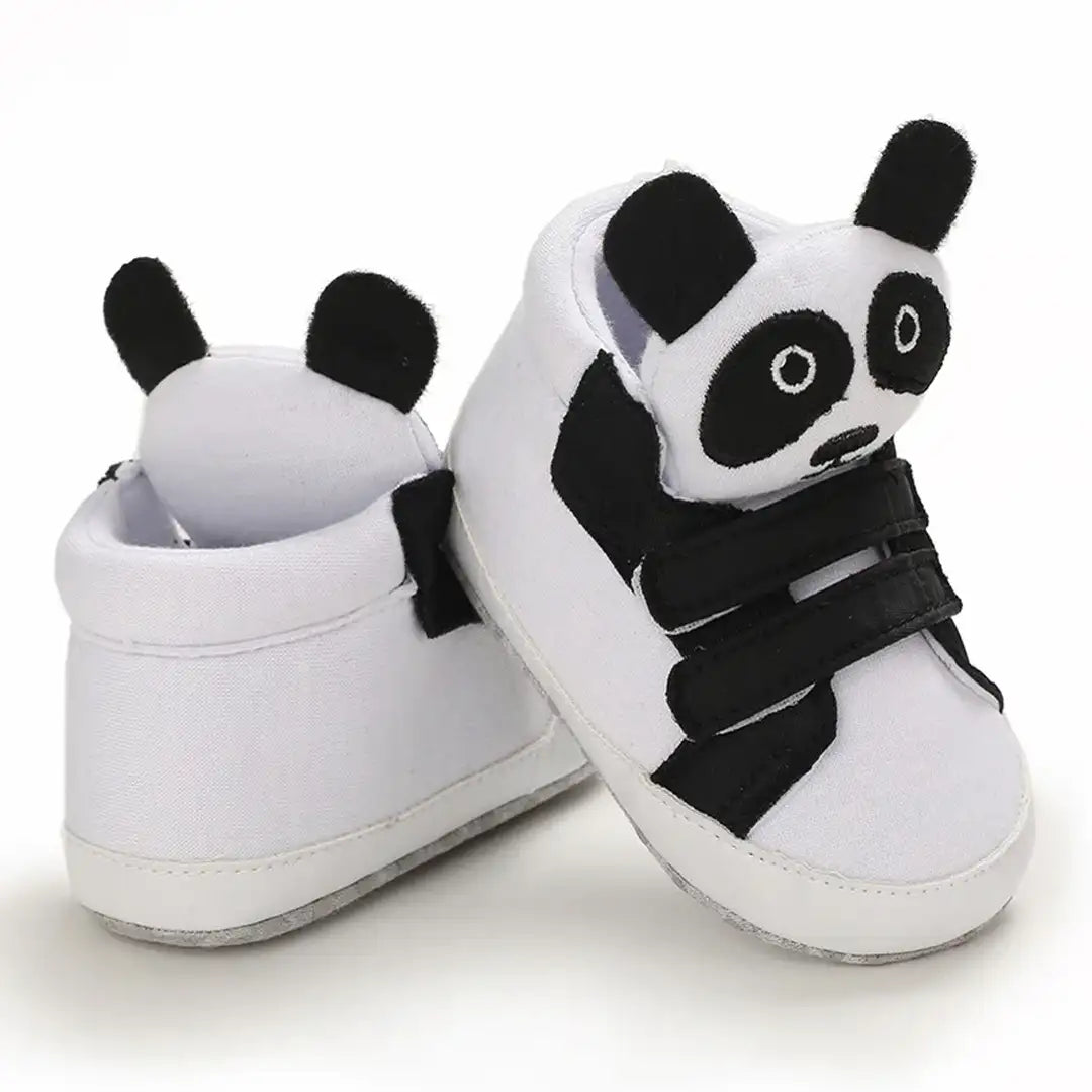 Black N White Cute Panda Baby Shoes 4 - Minitaq baby kids clothes dress