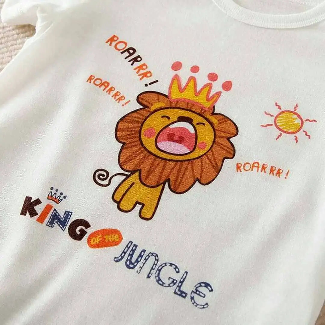 King Of Jungle Baby Romper 4 - Minitaq baby kids clothes dress