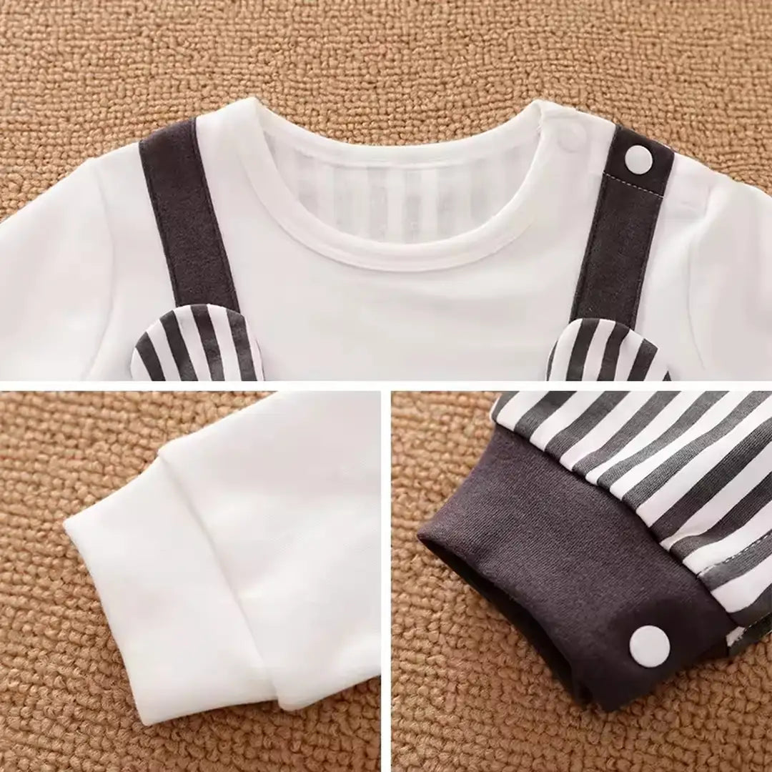 Modern Stylish Full Sleeves Cartoon Baby Romper 1 - Minitaq baby kids clothes dress