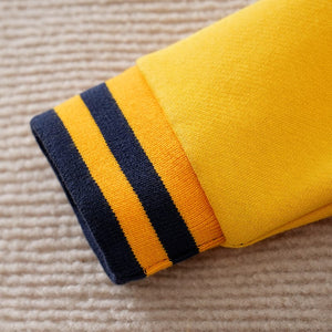 Sports Style Yellow Blue Jersey for Kids 3 - Minitaq baby kids clothes dress