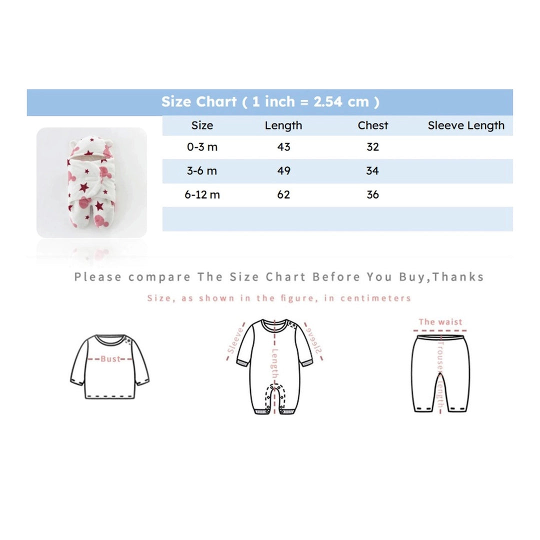 Mickey N Star Fleece Winter Baby Swaddle 3 - Minitaq baby kids clothes dress