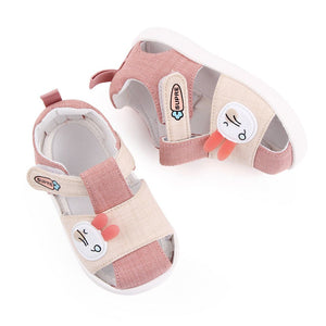 Pink Cartoon Rabbit Summer Baby Sandals 4 - Minitaq baby kids clothes dress