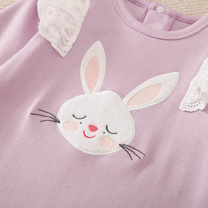 Bunny Winged Shoulders Baby Romper 5 - Minitaq baby kids clothes dress