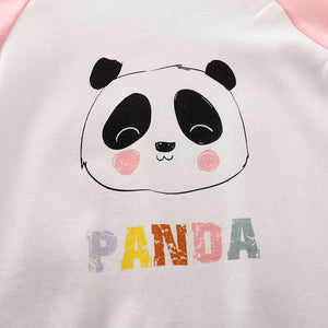 Baby Panda Pink Color Cotton Romper 4 - Minitaq baby kids clothes dress