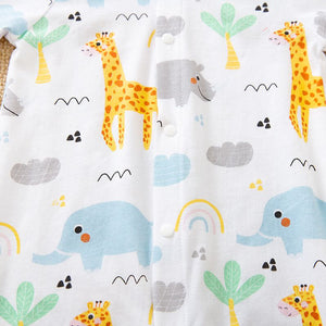 Animal Pattern Style Baby Romper 4 - Minitaq baby kids clothes dress