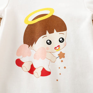 Little Angel Full Sleeve Baby Romper 4 - Minitaq baby kids clothes dress