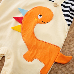 French Style Dino Baby Romper 5 - Minitaq baby kids clothes dress