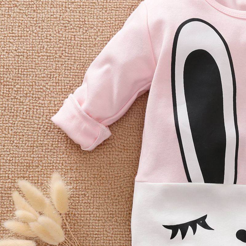 Adorable Bunny Baby Romper 4 - Minitaq baby kids clothes dress