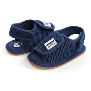 Soft Blue Breathable Mesh Baby Sandal Shoes 4 - Minitaq baby kids clothes dress