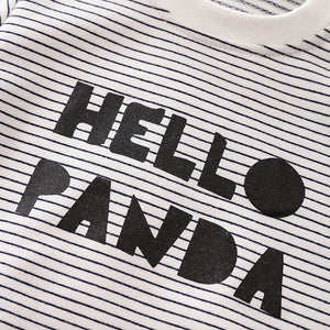 Hello Panda 2pc Shirt And Trouser 4 - Minitaq baby kids clothes dress