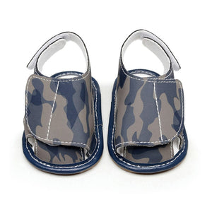 Blue Gray Camouflage Style Baby Shoes 4 - Minitaq baby kids clothes dress