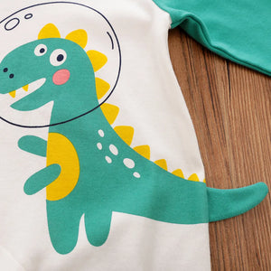 Happy Dino Casual Baby Romper 4 - Minitaq baby kids clothes dress