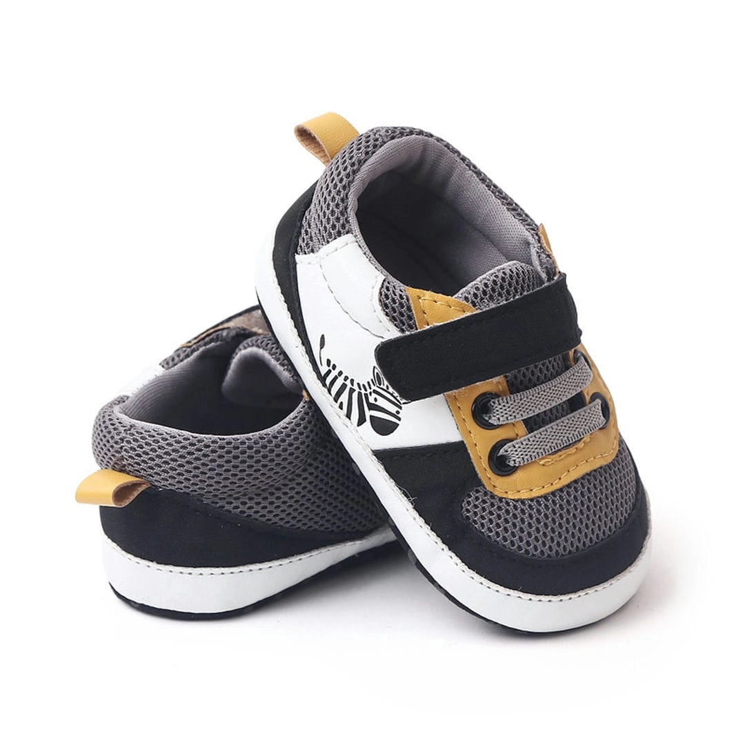 Modern Zebra Style with Breathable Mesh Baby Sneakers 4 - Minitaq baby kids clothes dress