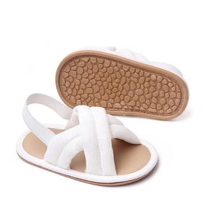 White Cross Roads Baby Sandals 4 - Minitaq baby kids clothes dress