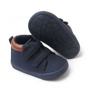 Casual Dark Blue with Velcro Straps Baby Shoes 4 - Minitaq baby kids clothes dress