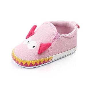 Cartoon Design Pink Baby Slip-On Shoes 4 - Minitaq baby kids clothes dress