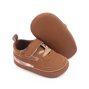 Cozy Brown Lace and Strap Baby Shoes 4 - Minitaq baby kids clothes dress