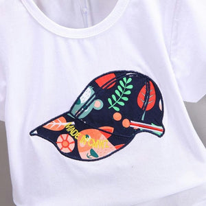 Stylish Jolly Cap T-Shirt With Shorts 4 - Minitaq baby kids clothes dress