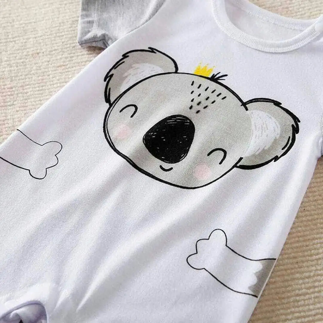 Cute Koala Hug Baby Romper 4 - Minitaq baby kids clothes dress