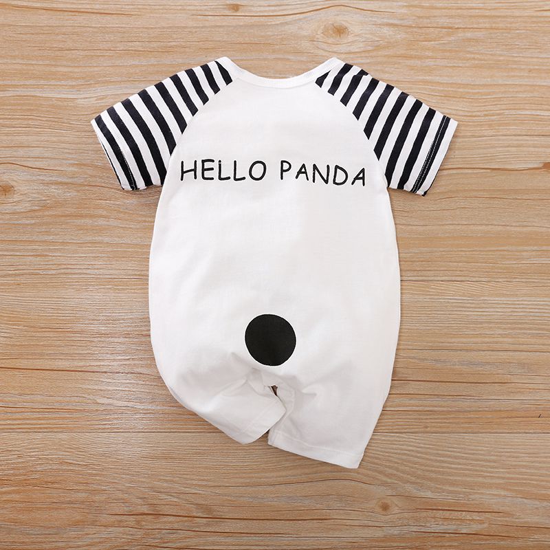 Adorable Hello Panda Summer Romper 8 - Minitaq baby kids clothes dress