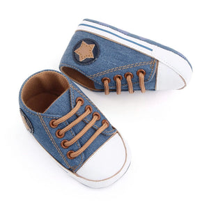 Casual Jeans Styles Laceup Baby Shoes 4 - Minitaq baby kids clothes dress