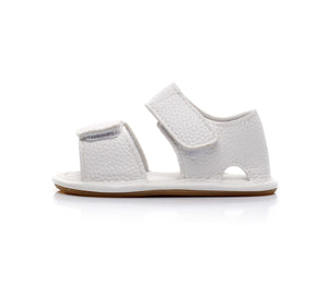 White PU Stylish Baby Summer Sandals 5 - Minitaq baby kids clothes dress