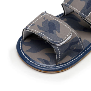 Blue Camouflage Style Baby Sandals 5 - Minitaq baby kids clothes dress