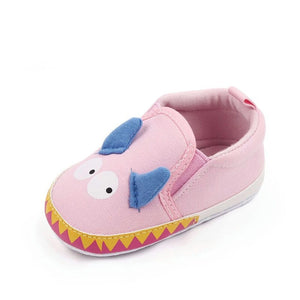 Cute Cartoon Design Pink Baby Slip-On Shoes 5 - Minitaq baby kids clothes dress