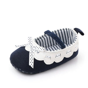 Fancy Bow Knot Laced Casual Baby Shoes 5 - Minitaq baby kids clothes dress